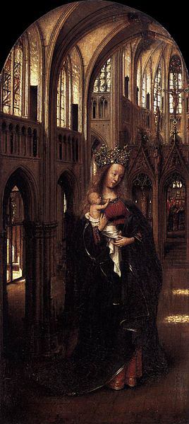 Jan Van Eyck Madonna in the Church